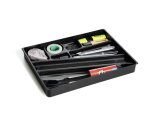 Vaschetta portaoggetti Idealbox per cassetti - 24 x 34 x 3,6 cm - nero - Durable