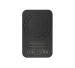 Rivacase VA2603 batteria portatile Polimeri di litio (LiPo) 5000 mAh Carica wireless Nero