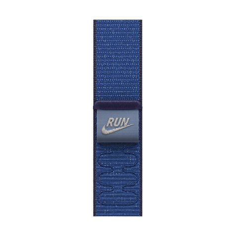 Apple Nike Sport Loop Bande Bleu Nylon, Polyester recyclé, Spandex