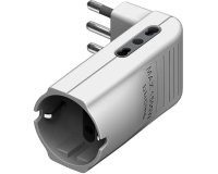 bticino S3616DE power plug adapter White