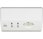 bticino S3711DBU prolunghe e multiple 2 m 3 presa(e) AC Interno Bianco