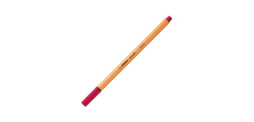 STABILO point 88 fineliner Red 1 pc(s)