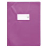 Protege-cah Oxford strong line 17x22 sans marque page pvc150 opaque violet