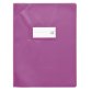 Protege-cah Oxford strong line 17x22 sans marque page pvc150 opaque violet