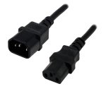 MCL Cable Electric male/female 5m Noir Coupleur C14 Coupleur C13