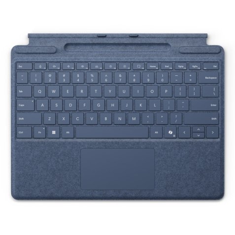 Microsoft Surface Pro Keyboard with pen storage AZERTY Belge Microsoft Cover port Bleu