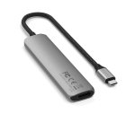 Satechi ST-P6SM hub & concentrateur USB Type-C 10000 Mbit/s Gris
