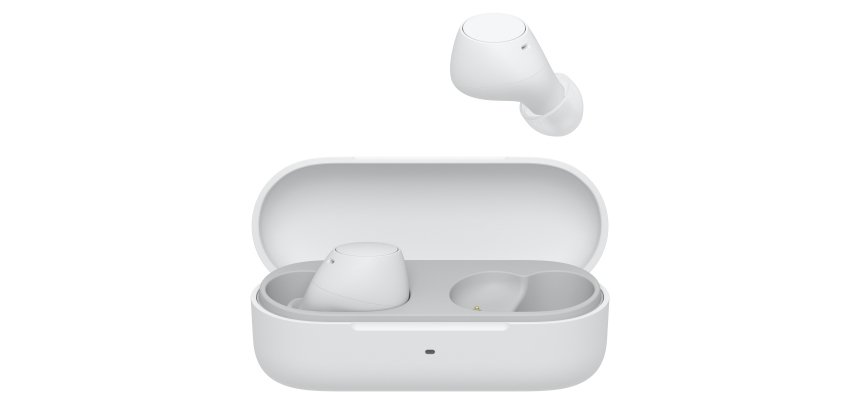 Sony WF-C510 | Cuffie True Wireless - Suono di alta qualità, Equalizzatore personalizzabile, Design Confortevole, Batteria da 22 ore, Ricarica Rapida, Connessione Multipoint Bluetooth, Ambient Sound Mode, Spotify Tap, Classificazione IPX4 - Bianco