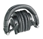 Audio-Technica ATH-M50X auricular y casco Auriculares Alámbrico Diadema Escenario/Estudio Negro