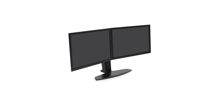 Ergotron Neo-Flex - Aufstellung - für 2 LCD-Displays - Schwarz