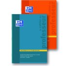 Cahier Oxford enseignants maternelle et élémentaire 24x32cm réglure spécifique 100 pages agrafées coloris assortis