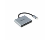 DICOTA D32063 station d'accueil Tablette/Smartphone/ordinateur portable Argent