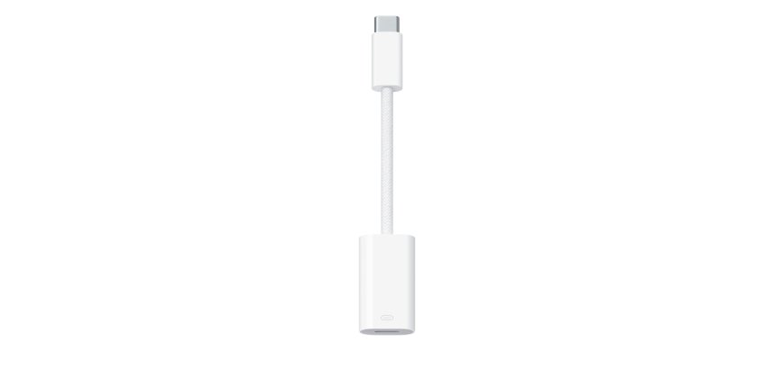 Apple MUQX3ZM/A cable de conector Lightning Blanco