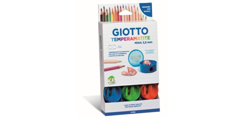 Giotto F233100 Colori assortiti 12 pz