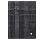 Cahier piqué clairefontaine a4+ 24x32cm 192 pages 90g réglure séyès coloris assortis
