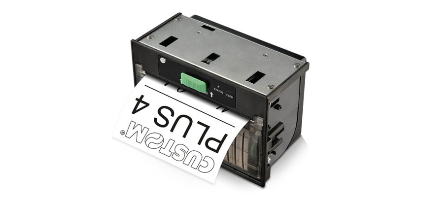 CUSTOM PLUS4 impresora de etiquetas Transferencia térmica 204 x 204 DPI 70 mm/s Alámbrico