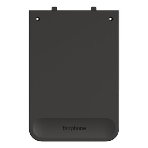 Fairphone F6COVL-1ZW-WW1 pièce de rechange de téléphones mobiles Étui arrière Noir