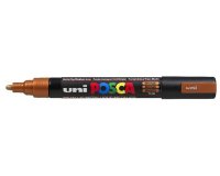Marqueur posca pointe conique moyenne coloris bronce