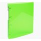 Classeur 4 anneaux dia 30mm Iderama polypro souple 7/10 brillant. Dos 4cm. Coloris Vert anis