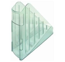 Portariviste Classic - 29,5 x 27 cm - dorso 7,5 cm - verde trasparente - Arda