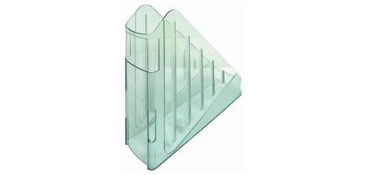 Portariviste Classic - 29,5 x 27 cm - dorso 7,5 cm - verde trasparente - Arda