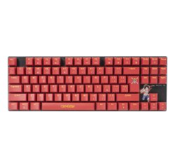 Blade OP4001 teclado Juego USB QWERTY Inglés, Español Rojo