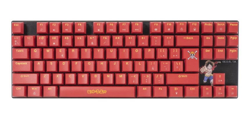 Blade OP4001 teclado Juego USB QWERTY Inglés, Español Rojo