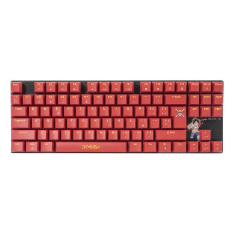 Blade OP4001 teclado Juego USB QWERTY Inglés, Español Rojo