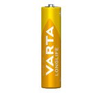 Varta Longlife, Batteria Alcalina, AAA, Micro, LR03, 1.5V, Blister da 4, Made in Germany