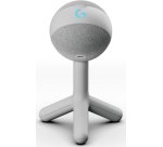 Logitech G Yeti Orb, micrófono condensador RGB con LIGHTSYNC para gaming, micrófono USB para streaming, cardioide, Plug and Play USB para PC/Mac - Blanco