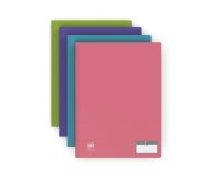 Protège-documents Oxford memphis A4 20pochettes polypro assorti