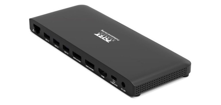 Port Designs 901910W-EU station d'accueil Avec fil USB 3.2 Gen 2 (3.1 Gen 2) Type-C Noir