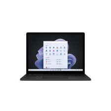 Microsoft Surface Laptop 5 Intel® Core™ i5 i5-1245U Portátil 34,3 cm (13.5") Pantalla táctil 8 GB LPDDR5x-SDRAM 512 GB SSD Wi-Fi 6 (802.11ax) Windows 11 Pro Negro