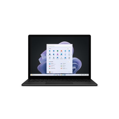 Microsoft Surface Laptop 5 Intel® Core™ i5 i5-1245U Ordinateur portable 34,3 cm (13.5") Écran tactile 16 Go LPDDR5x-SDRAM 512 Go SSD Wi-Fi 6 (802.11ax) Windows 11 Pro Anglais britannique Noir