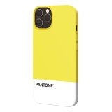 Pantone PT-PC1009Y custodia per cellulare 17 cm (6.7") Cover Bianco, Giallo