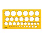 ARDA 7125 ruler 247 mm Orange