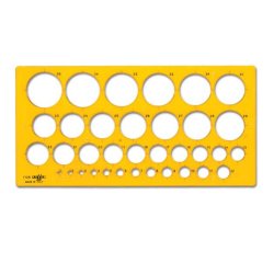 ARDA 7125 ruler 247 mm Orange