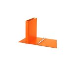 Raccoglitore Europa - 22 x 30 cm - 4 anelli tondi 30 mm - dorso 4 cm - arancio - Favorit