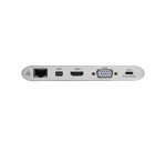 Tripp Lite U442-DOCK1 station d'accueil Avec fil USB 3.2 Gen 1 (3.1 Gen 1) Type-C Argent