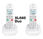 Alcatel XL685 Duo EWE Analog telephone Caller ID Black