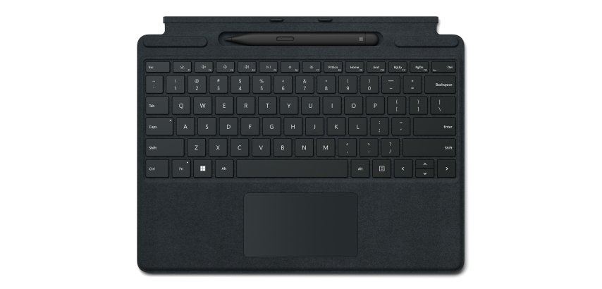 Microsoft 8X8-00150 clavier pour tablette Microsoft Cover port Noir