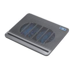 Rivacase 5555 base di raffreddamento per laptop 39,6 cm (15.6") Nero