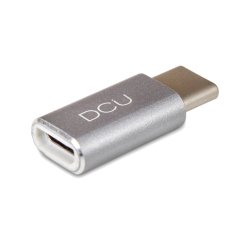 DCU Advance Tecnologic 30402025 changeur de genre de câble USB C Micro-USB A Gris
