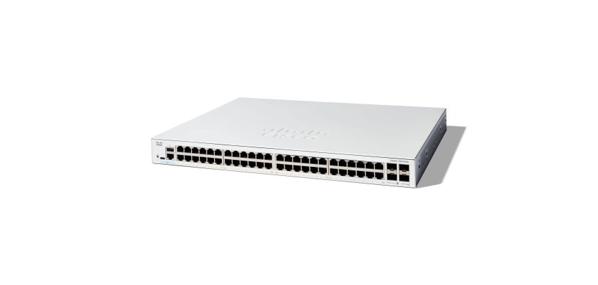Cisco C1300-48T-4G commutateur réseau Géré L2/L3 Gigabit Ethernet (10/100/1000) Blanc