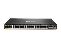 HPE Aruba Networking CX 6300M 48-port Smart Rate 1/2.5/5GbE Class 6 PoE and 4-port SFP56 Switch