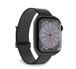 SBS Bracelet pour montre nylon App Watch Noir- boîtier 38-40-41mm