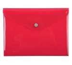 Pochette pression Iderama en polypropylène - Couleurs assorties