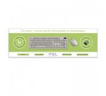 MCL MP3B99AACK2012BIW clavier Souris incluse Universel RF sans fil AZERTY Français Beige