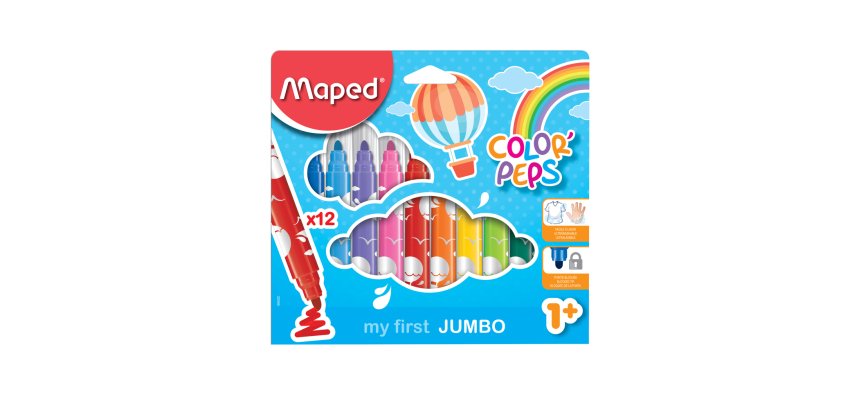 24 feutres premier  ge color'peps maxi pour b b