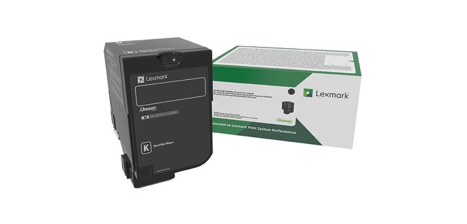 Lexmark - black - original - toner cartridge - LRP